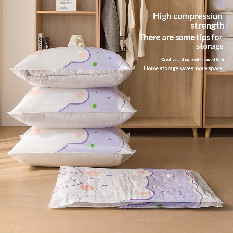 Airtight storage bags for seasonal clothing and towels