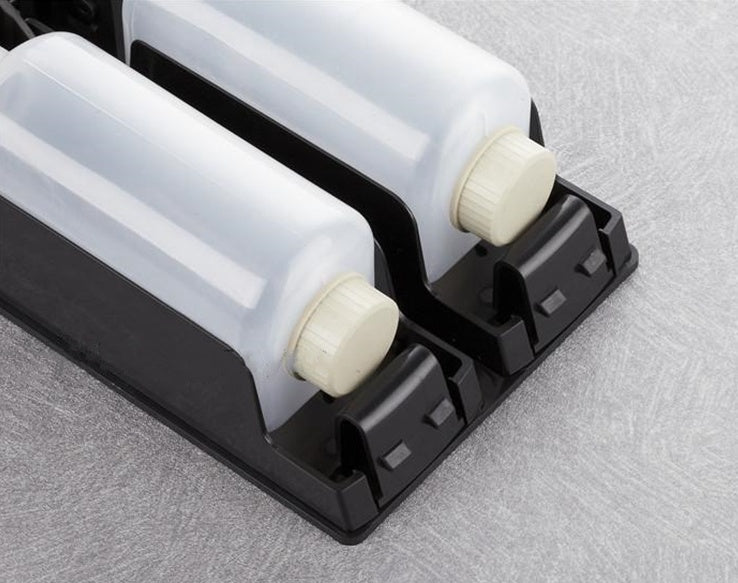 Wall dispenser for organising bathroom shower essentials