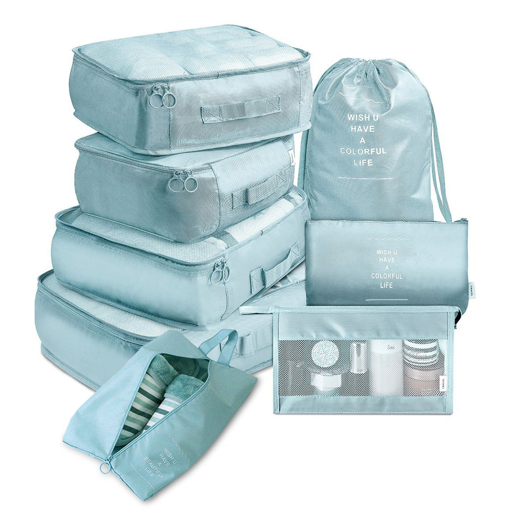 Polyester travel storage bags for clothing and underwear
