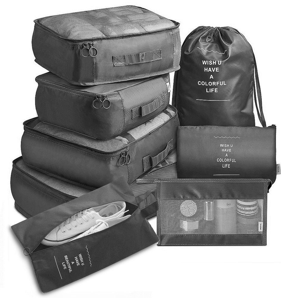 Packing cubes for separating clothes shoes and travel essentials
