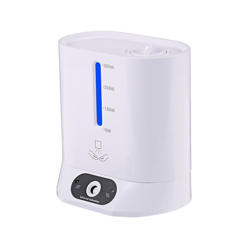 USB rechargeable hands-free soap dispenser for bathroom sinks