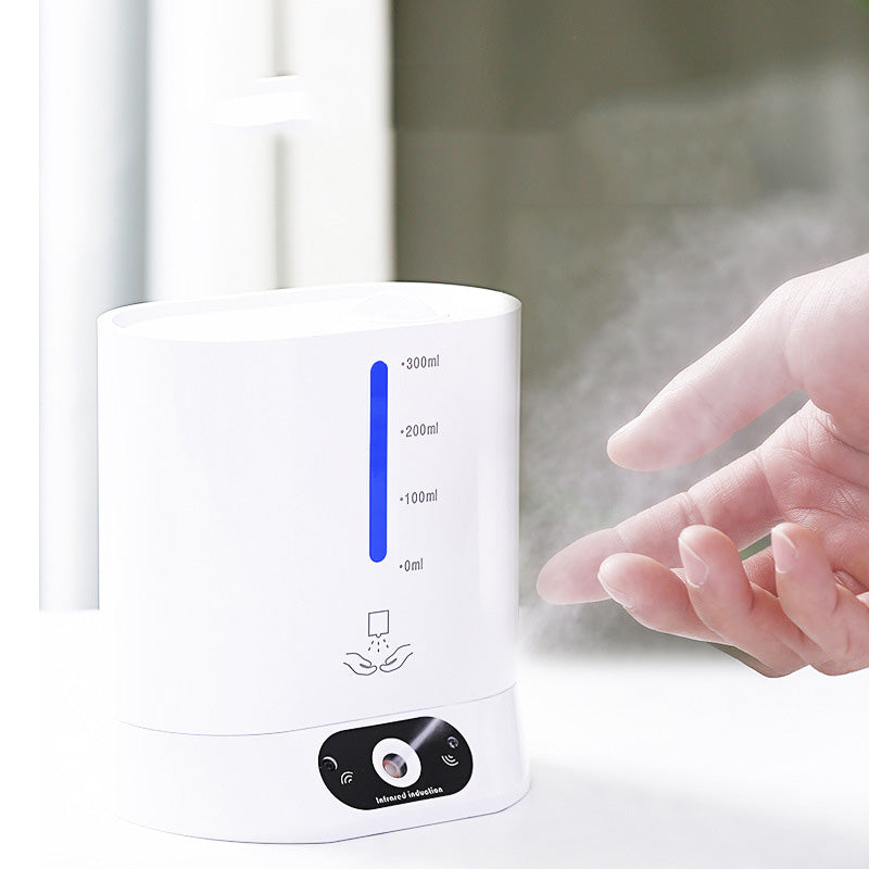 Wall-mounted automatic soap dispenser for kitchens and washrooms