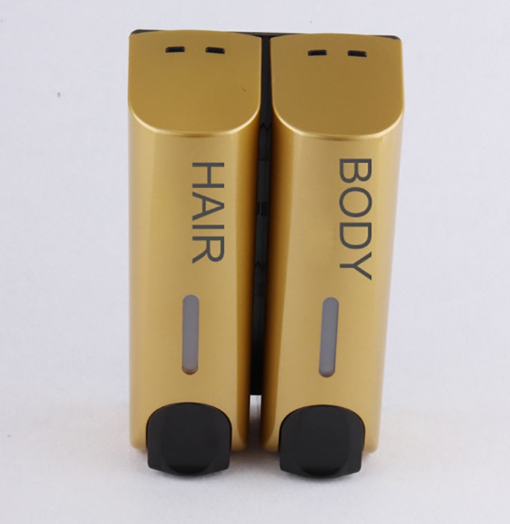 Refillable 350ml liquid dispenser for soap shampoo and body wash