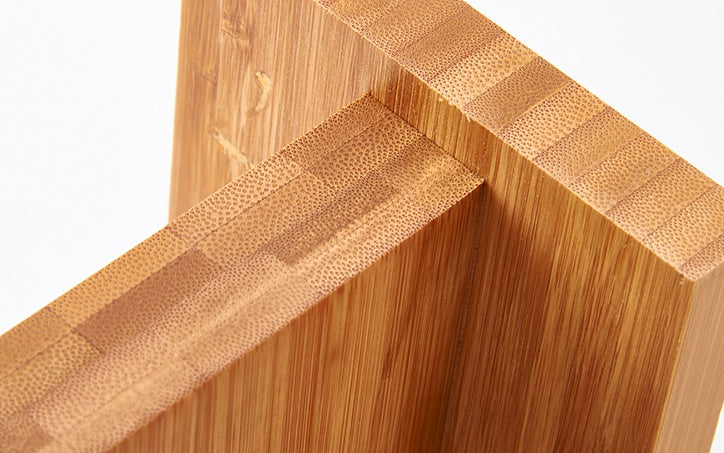 Wooden magnetic holder for organised countertop knife storage