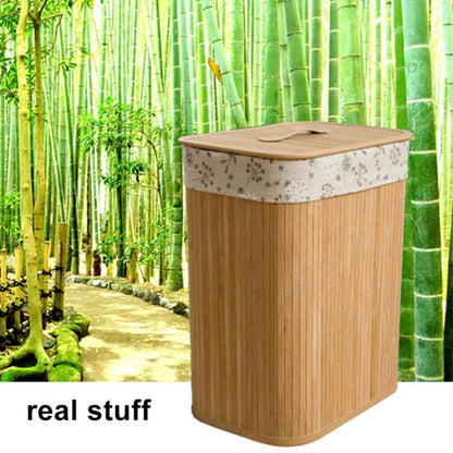 Foldable storage hamper with removable fabric liner