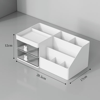Colourful desktop drawer storage organiser for home use