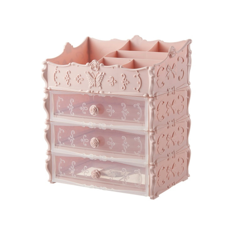 PP makeup storage organiser for bathroom and dressing tables