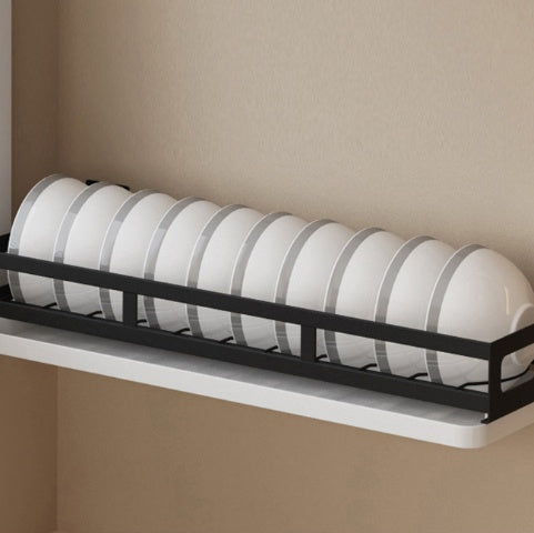 Corner plate organiser for dishes bowls and cups