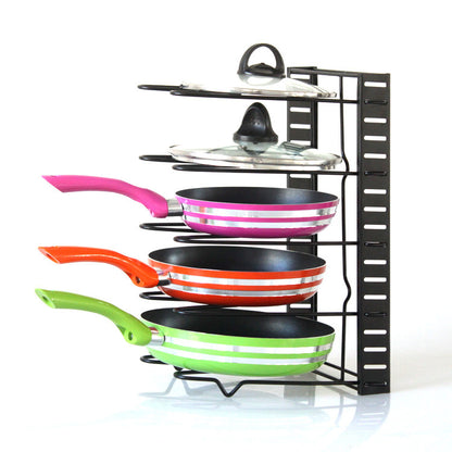 Space-saving dish organiser for kitchen countertops
