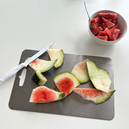 Easy-clean non-porous cutting board for modern kitchens
