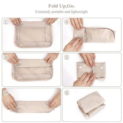 Travel packing organisers for toiletries accessories and luggage
