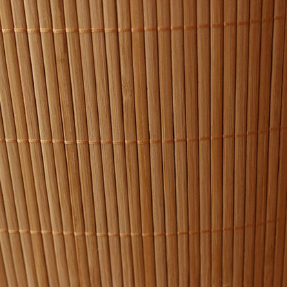 Foldable bamboo storage basket with lid and fabric liner