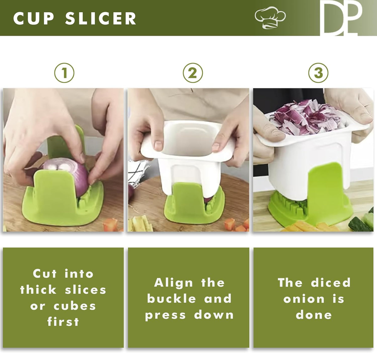 Compact strawberry and grape slicer for quick kitchen prep