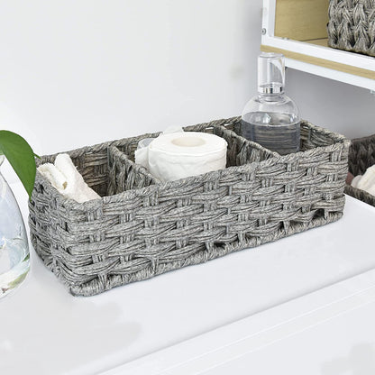 Multi-purpose tissue and storage basket for household essentials