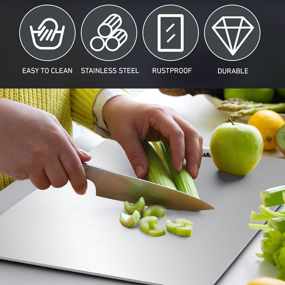 Easy-clean non-porous cutting board for modern kitchens