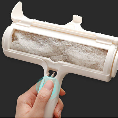 Roller for removing dog and cat hair from sofas and upholstery
